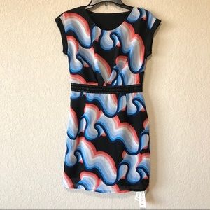 Colorful Career Dress Size M